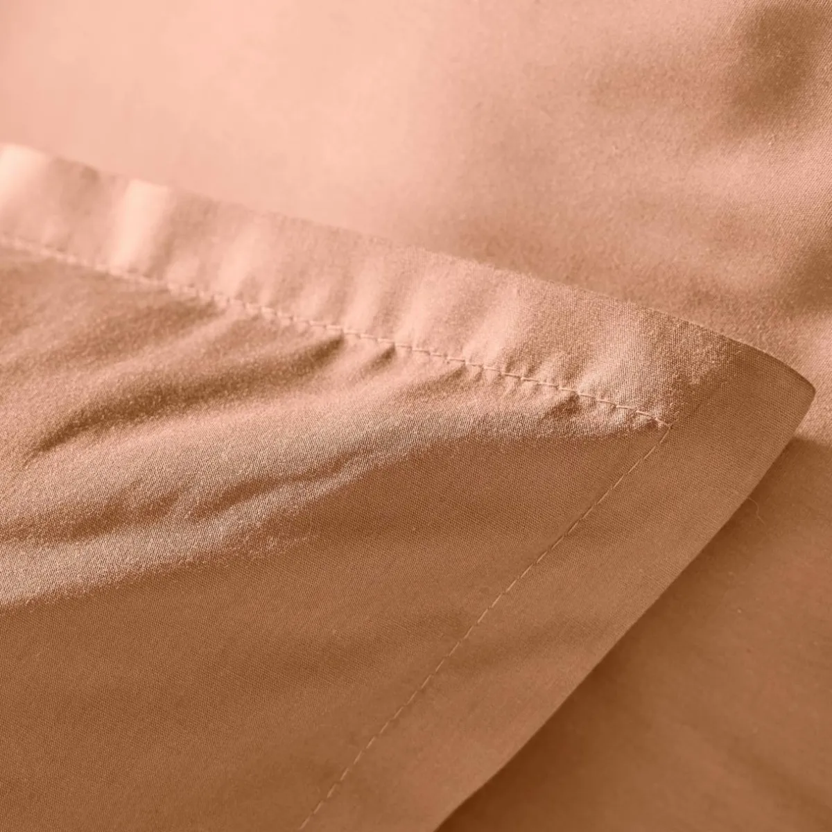 EMINZA Housse de couette percale de coton (200 x 200 cm) Cali Rose Pêche Online