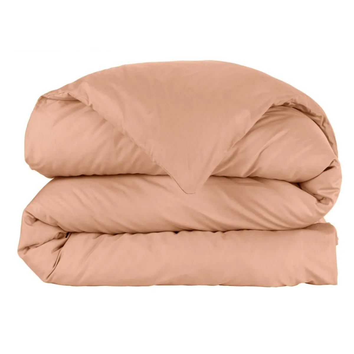 EMINZA Housse de couette percale de coton (200 x 200 cm) Cali Rose Pêche Online