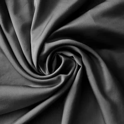 EMINZA Housse de couette satin de bambou (140 x 200 cm) Sienna Noir Online