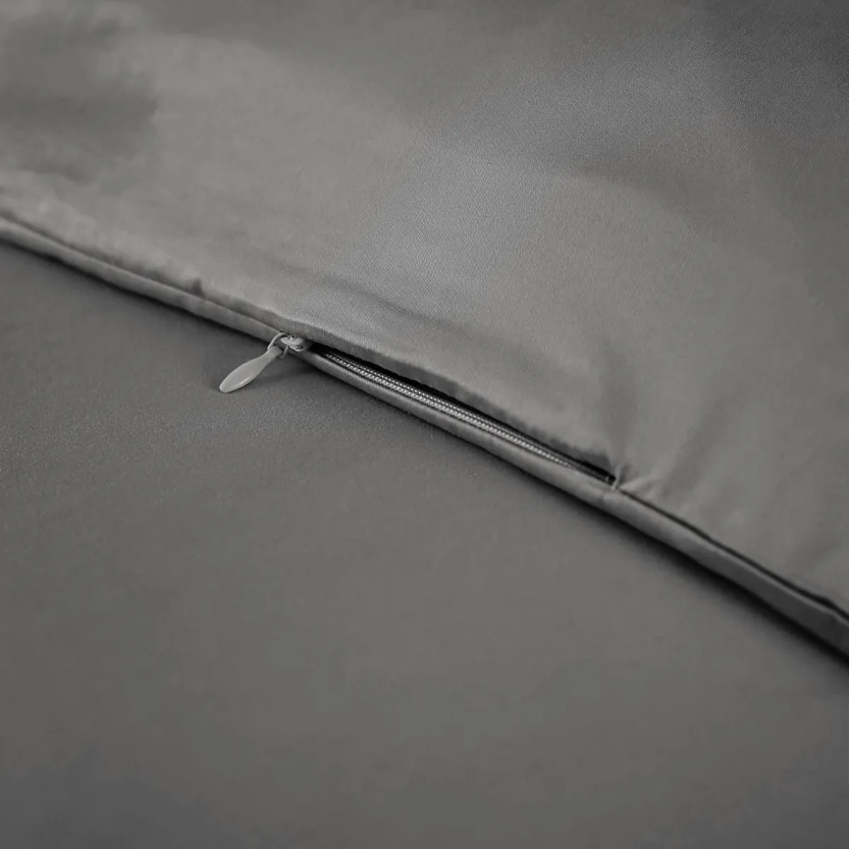 EMINZA Housse de couette satin de bambou (280 x 240 cm) Sienna granit Gris Online