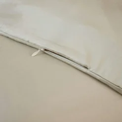 EMINZA Housse de couette satin de bambou (140 x 200 cm) Sienna Beige