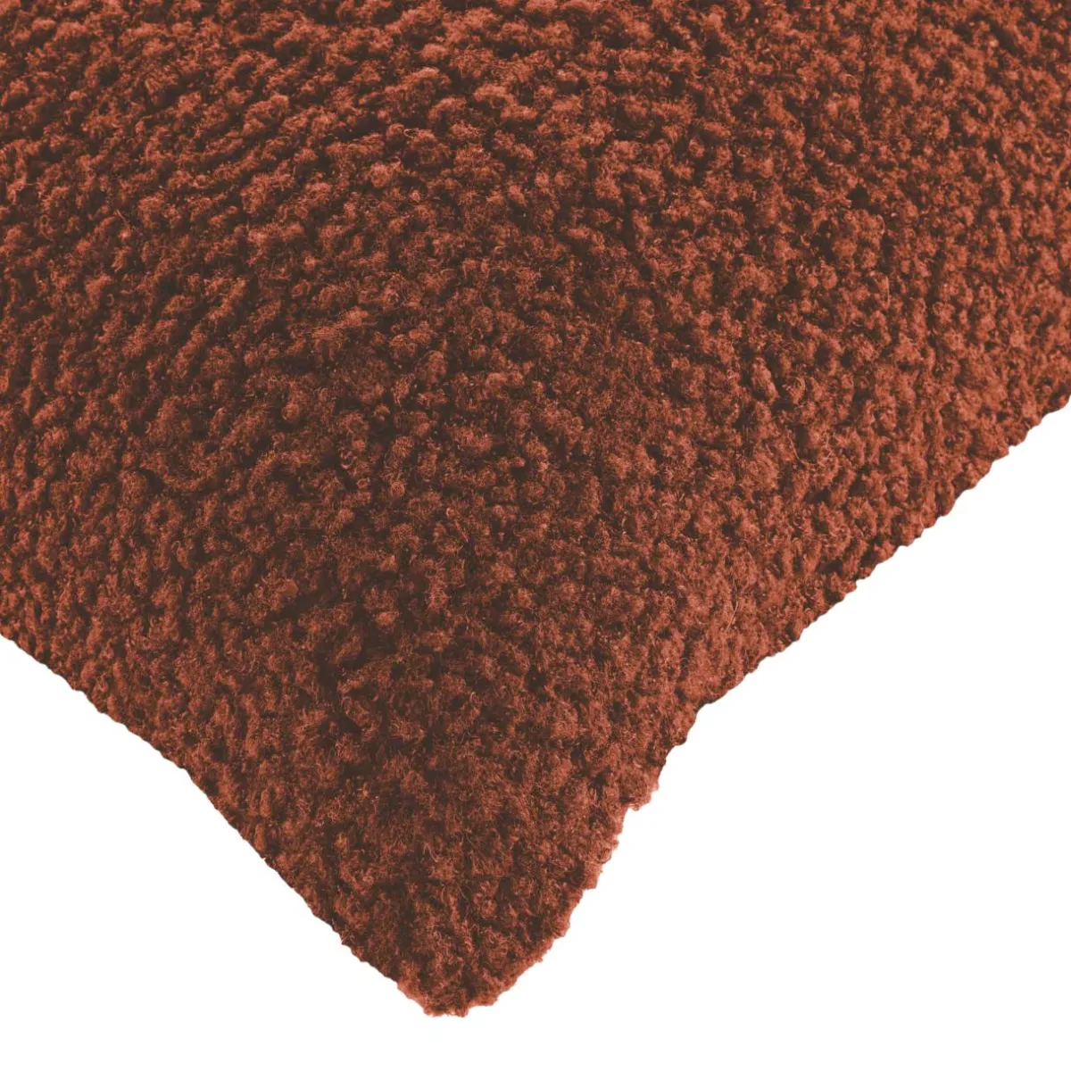 douceur d'intu017drieur Housse de coussin carrée (40 x 40 cm) Woolen Terracotta Online
