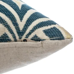 ATMOSPHERA Housse de coussin carrée (40 x 40 cm) Dory e Bleu Discount