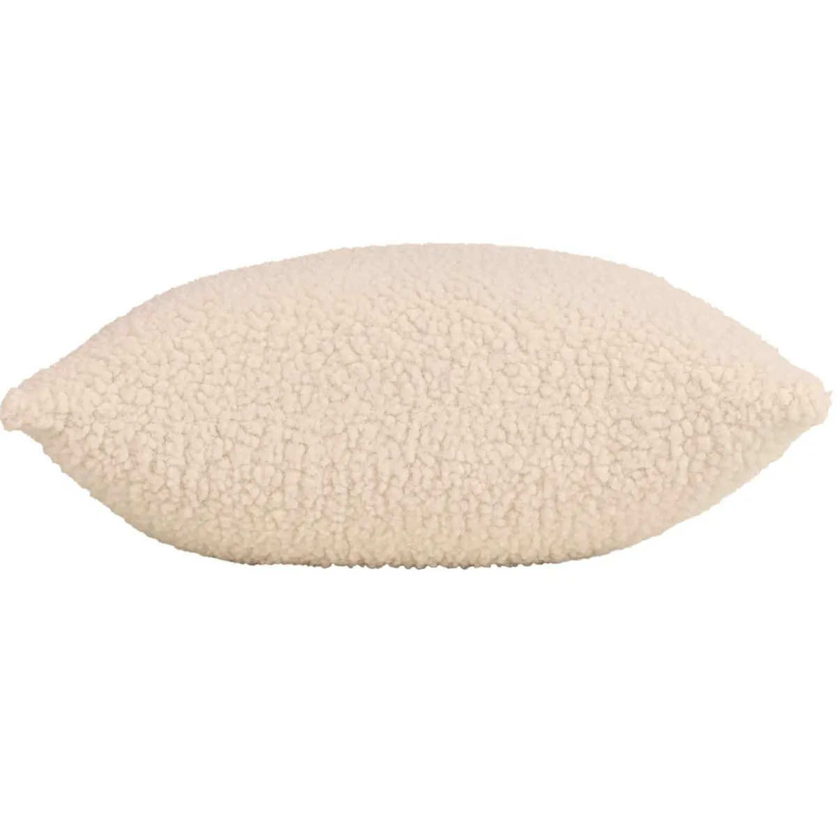douceur d'intu017drieur Housse de coussin carrée (40 x 40 cm) Woolen Ecru New
