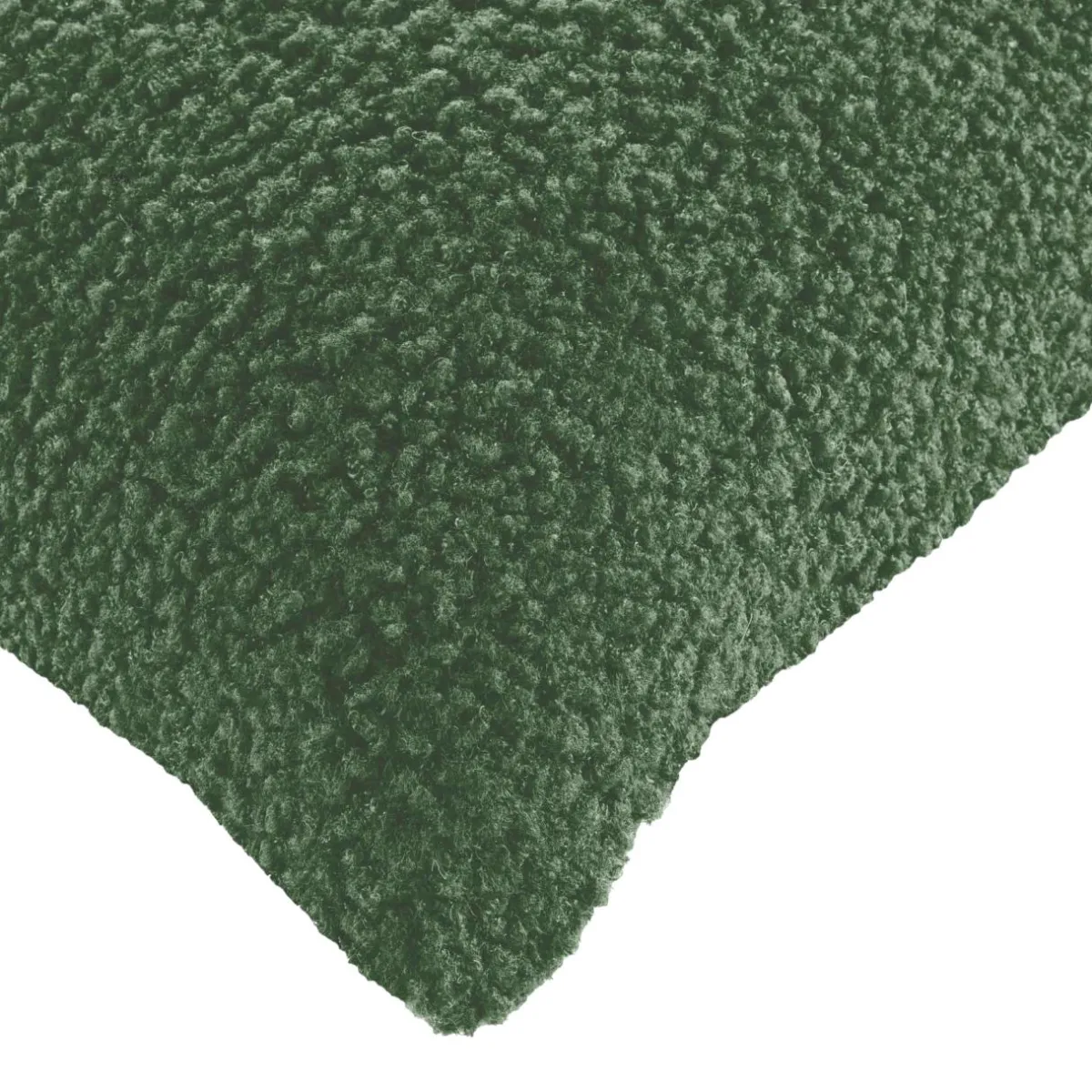 douceur d'intu017drieur Housse de coussin carrée (40 x 40 cm) Woolen sauge Vert Hot