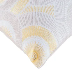 douceur d'intu017drieur Housse de coussin carrée coton (40 x 40 cm) Eclipse Écru Ecru Sale