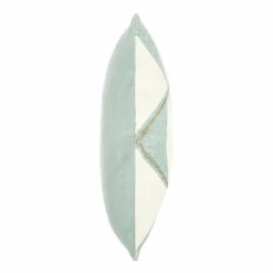 ATMOSPHERA Housse de coussin carrée coton (40 x 40 cm) Geom Or Discount
