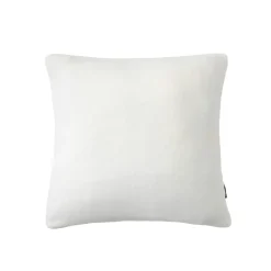EMINZA Housse de coussin carrée flanelle (45 x 45 cm) Didou Ivoire Clearance