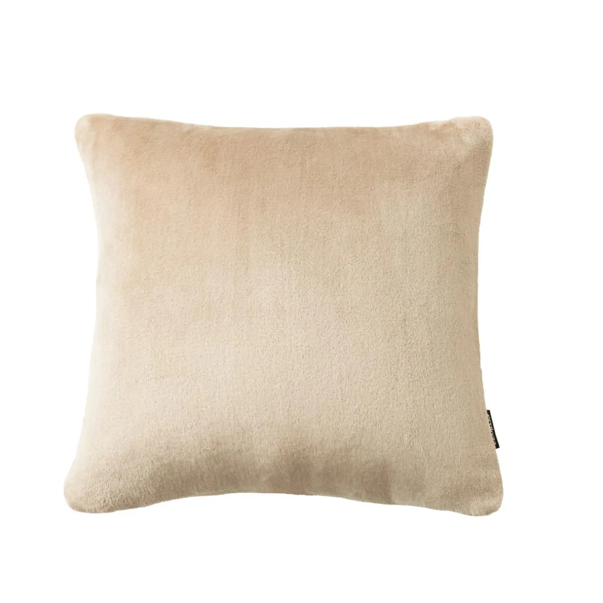 EMINZA Housse de coussin carrée flanelle (45 x 45 cm) Didou glacé Marron New
