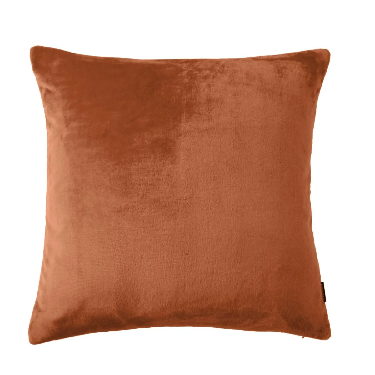 EMINZA Housse de coussin carrée flanelle (60 x 60 cm) Didou Cuivre Discount