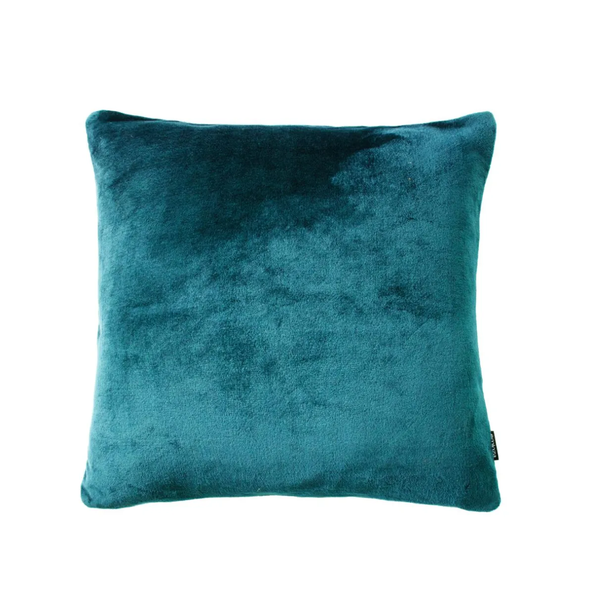 EMINZA Housse de coussin carrée flanelle (45 x 45 cm) Didou Bleu canard Hot