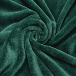 EMINZA Housse de coussin carrée flanelle (45 x 45 cm) Didou e Vert Online