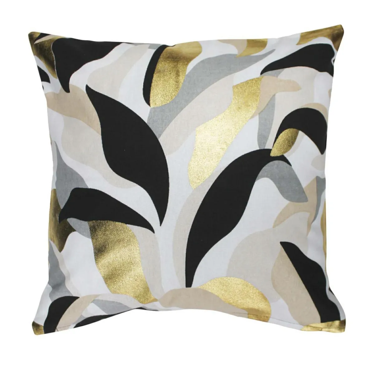 DOUCEUR D'INTERIEUR Housse de coussin coton (40 x 40 cm) Yeliz Or Sale