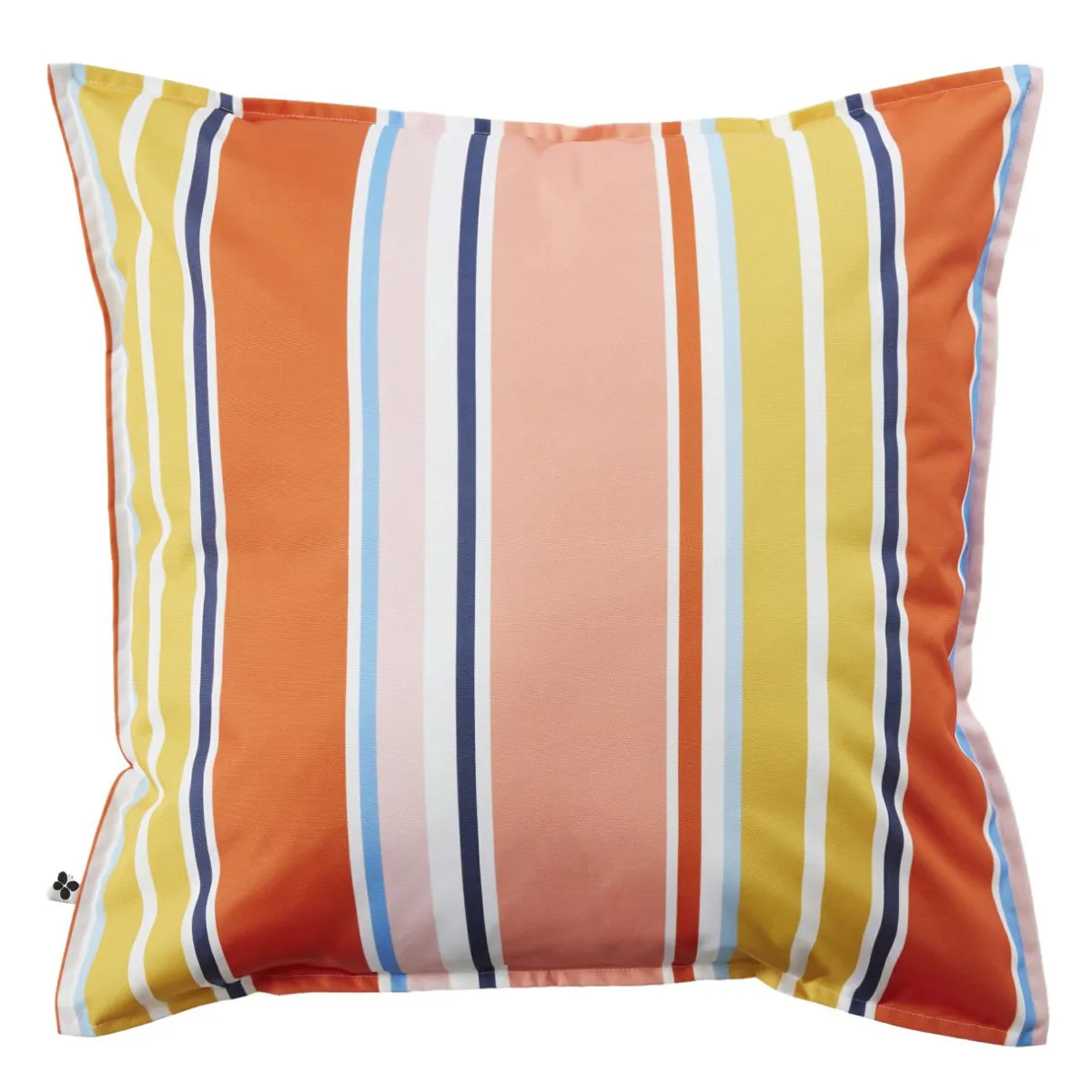 L'effet papillon Housse de coussin extérieur carrée (60 x 60 cm) Bianca Jaune New