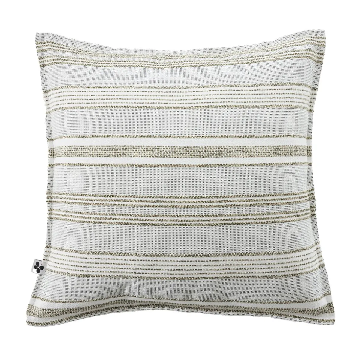 L'effet papillon Housse de coussin extérieur carrée (45 x 45 cm) Doris nénuphar Vert Best