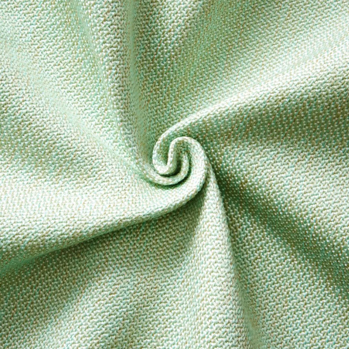 L'effet papillon Housse de coussin extérieur carrée (60 x 60 cm) Naia Vert caraïbes Vert d'eau Sale