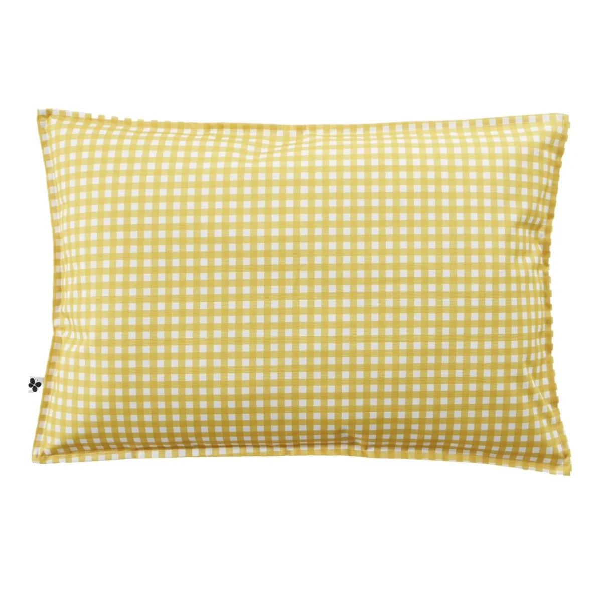 EMINZA Housse de coussin extérieur rectangulaire (40 x 60 cm) Vickie Jaune Vichy jaune Best