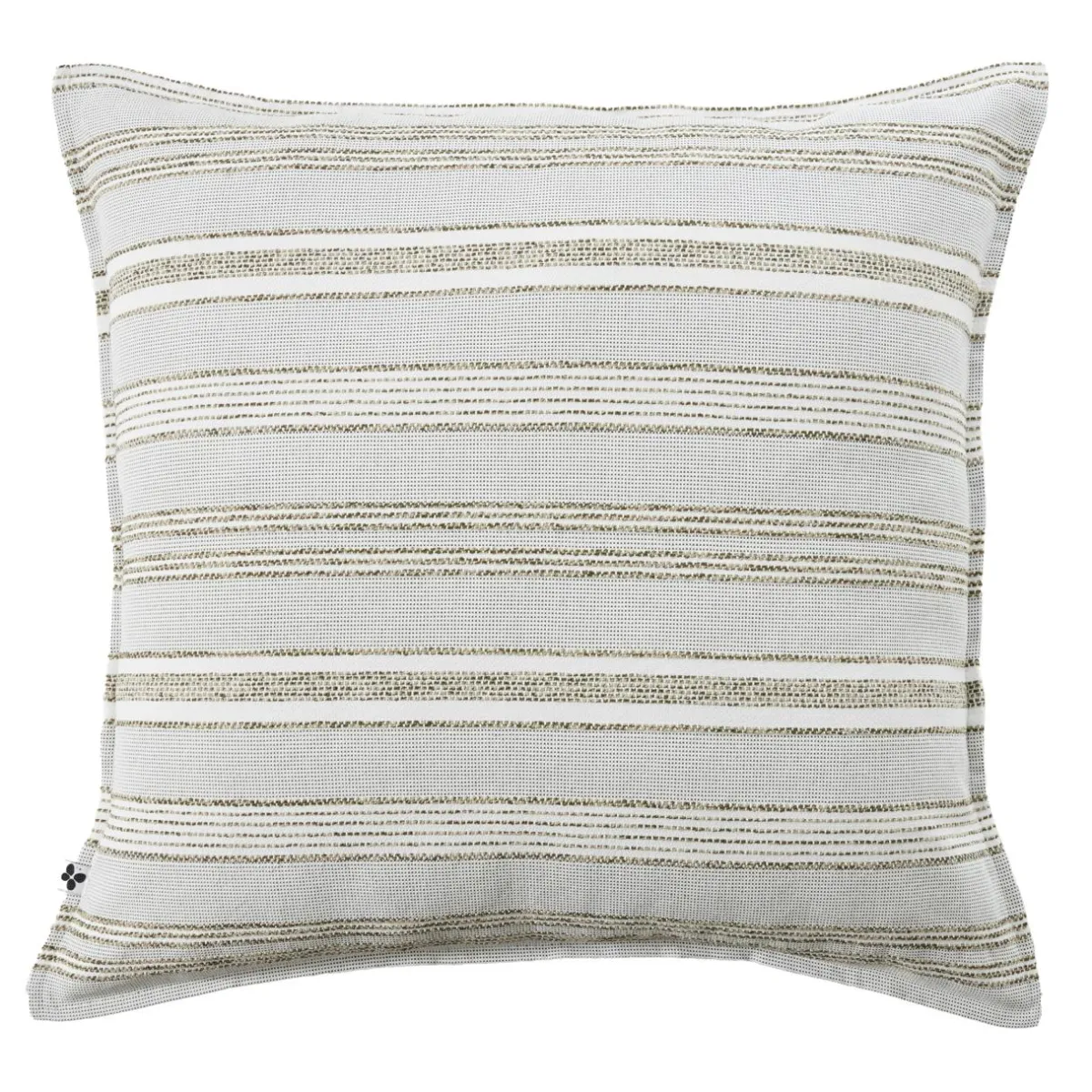 L'effet papillon Housse de coussin extérieur carrée (60 x 60 cm) Doris nénuphar Vert New