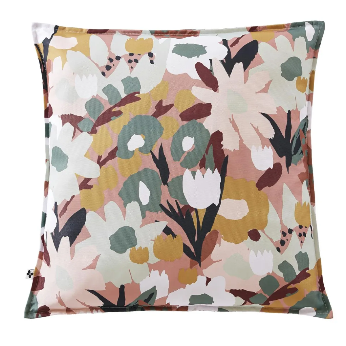 L'effet papillon Housse de coussin extérieur carrée (60 x 60 cm) Léane Multicolore Best
