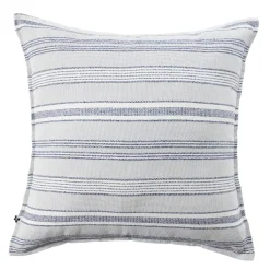 L'effet papillon Housse de coussin extérieur carrée (60 x 60 cm) Doris Bleu nuit
