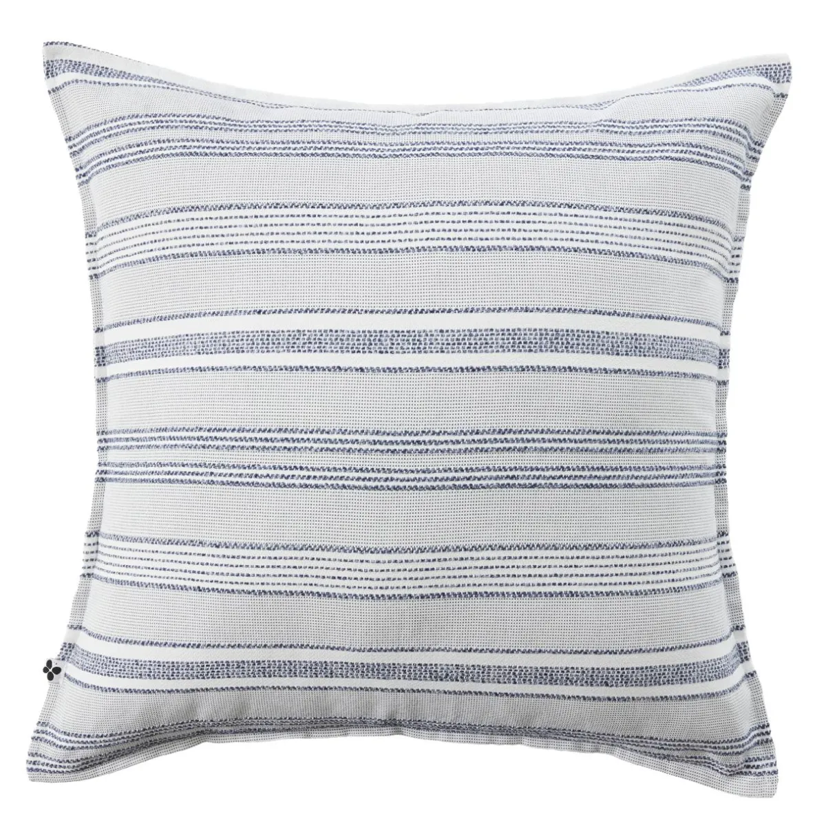 L'effet papillon Housse de coussin extérieur carrée (60 x 60 cm) Doris Bleu nuit