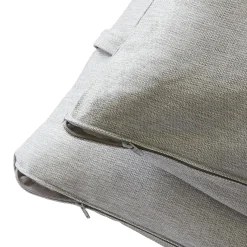L'effet papillon Housse de coussin pour bain de soleil (190 x 70 cm) Naia galet Gris New