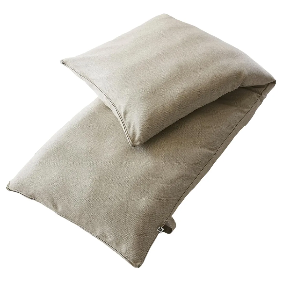 L'effet papillon Housse de coussin pour bain de soleil (190 x 70 cm) Naia Beige Sable Clearance