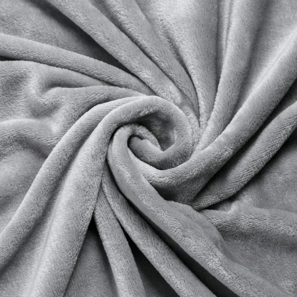EMINZA Housse de coussin rectangulaire flanelle (40 x 60 cm) Didou Gris clair Clearance
