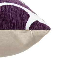 Atmosphera, cru017dateur d'intu017drieur Housse de coussin rectangulaire (30 x 50 cm) Jeni Violet Best