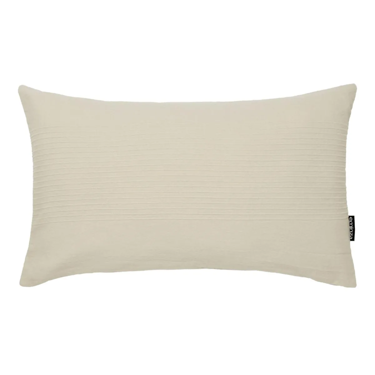 EMINZA Housse de coussin rectangulaire coton tissé (30 x 50 cm) Léa pampa Beige Online