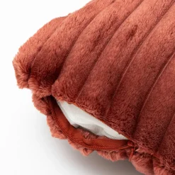EMINZA Housse de coussin rectangulaire flanelle (30 x 50 cm) Dune Terracotta Clearance