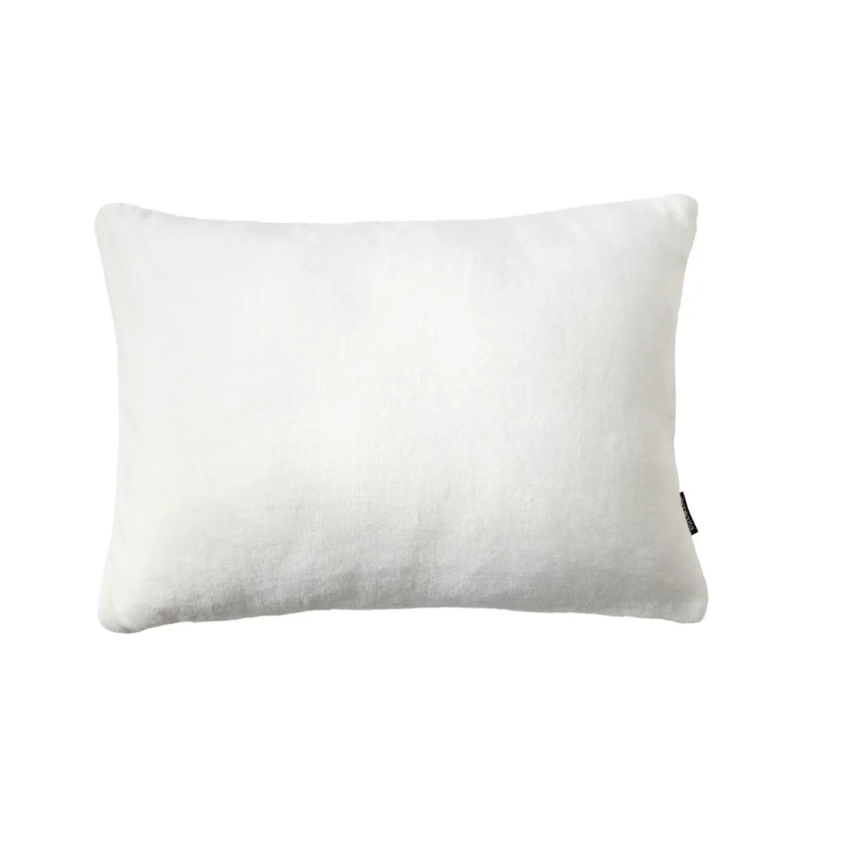EMINZA Housse de coussin rectangulaire flanelle (40 x 60 cm) Didou Ivoire Best