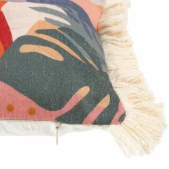OSTARIA Housse de coussin rectangulaire (30 x 50 cm) Nature Multicolore
