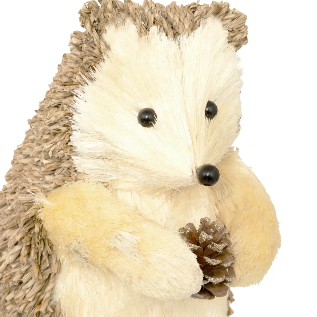 JJA Hérisson de Noël (H24 cm) Louison pailleté Marron New