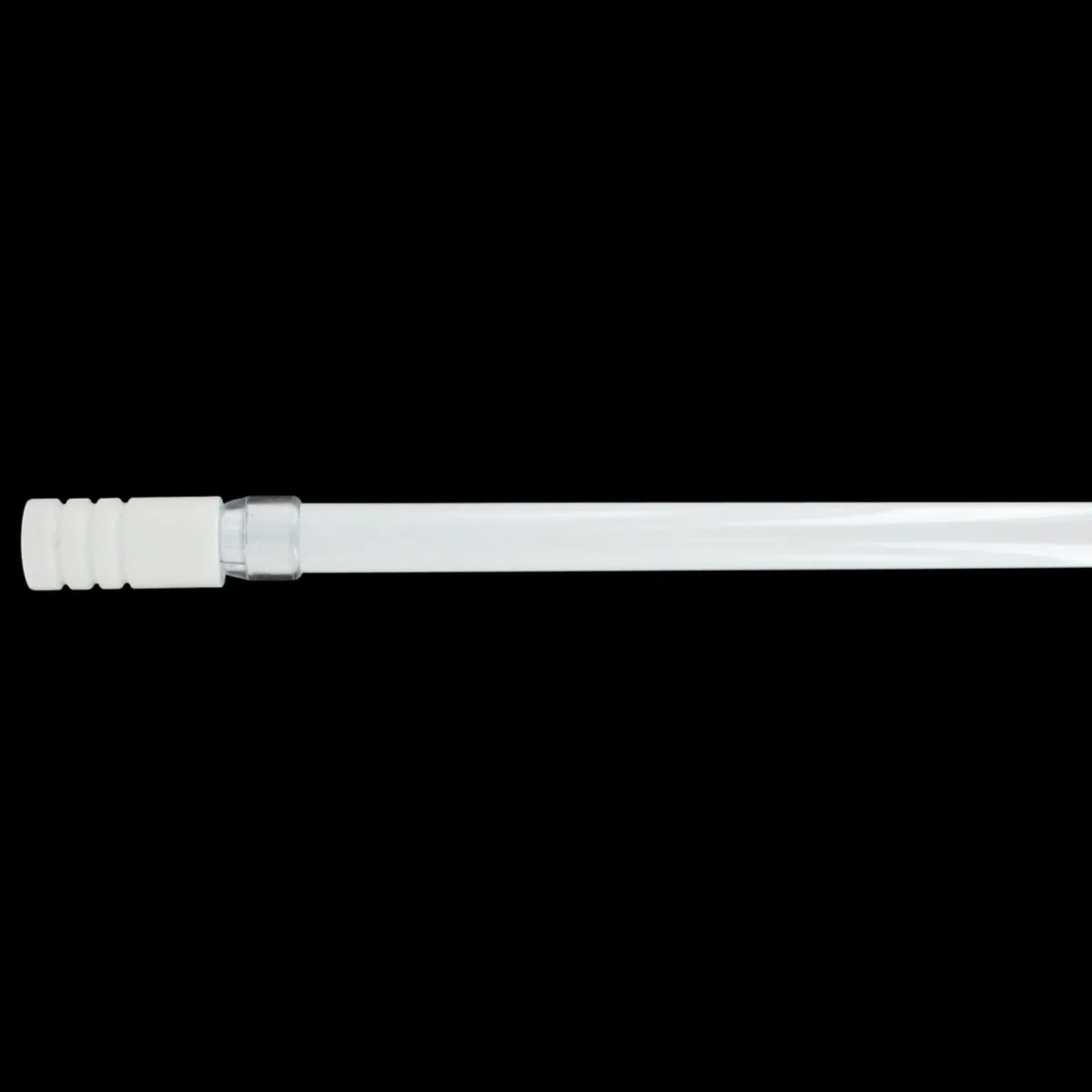 LUANCE Kit de tringle extensible (135 à 225 cm) Cylindre strié Blanc Online