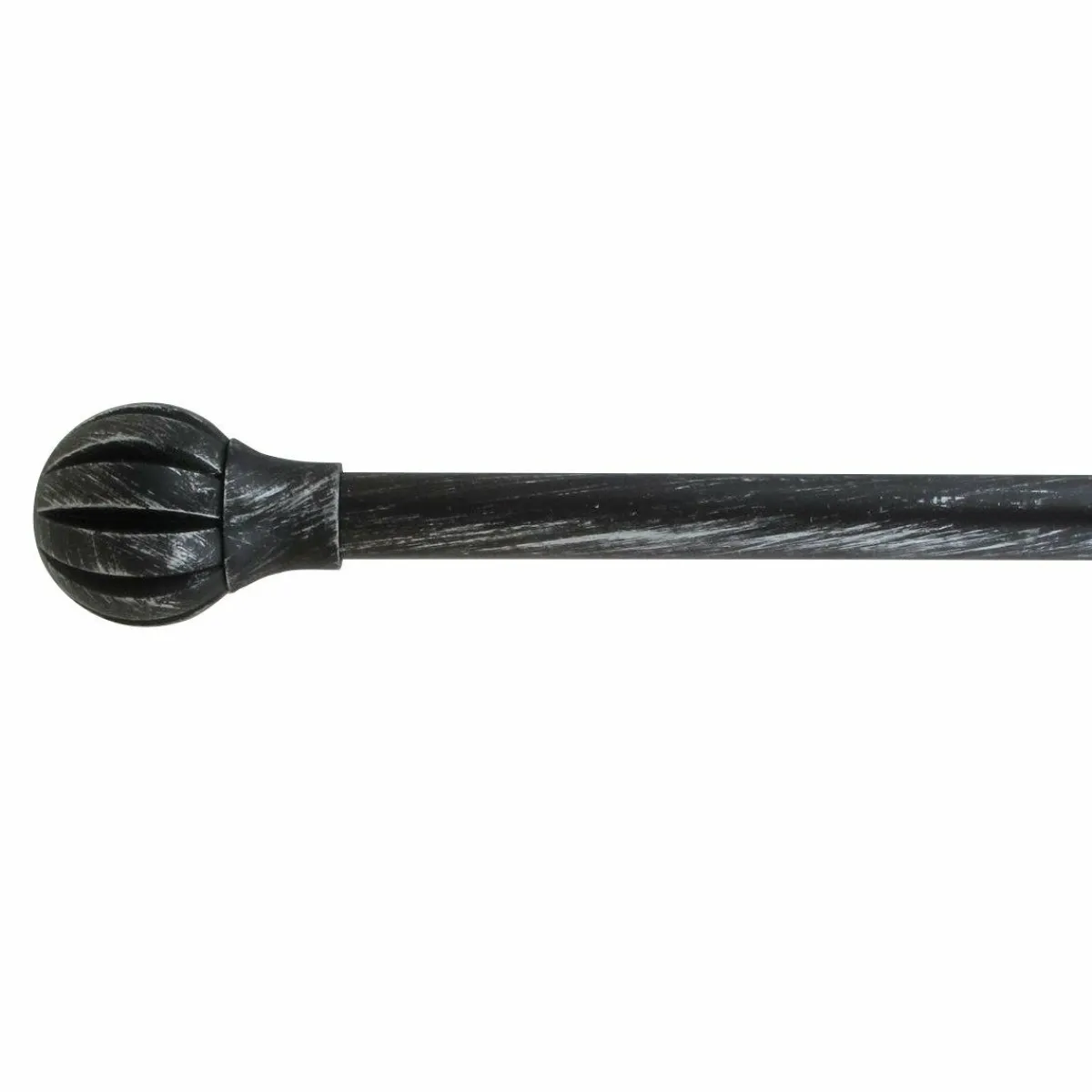 LUANCE Kit de tringle extensible (L120 - L210 cm / D19 mm) Touch of zen Noir Clearance