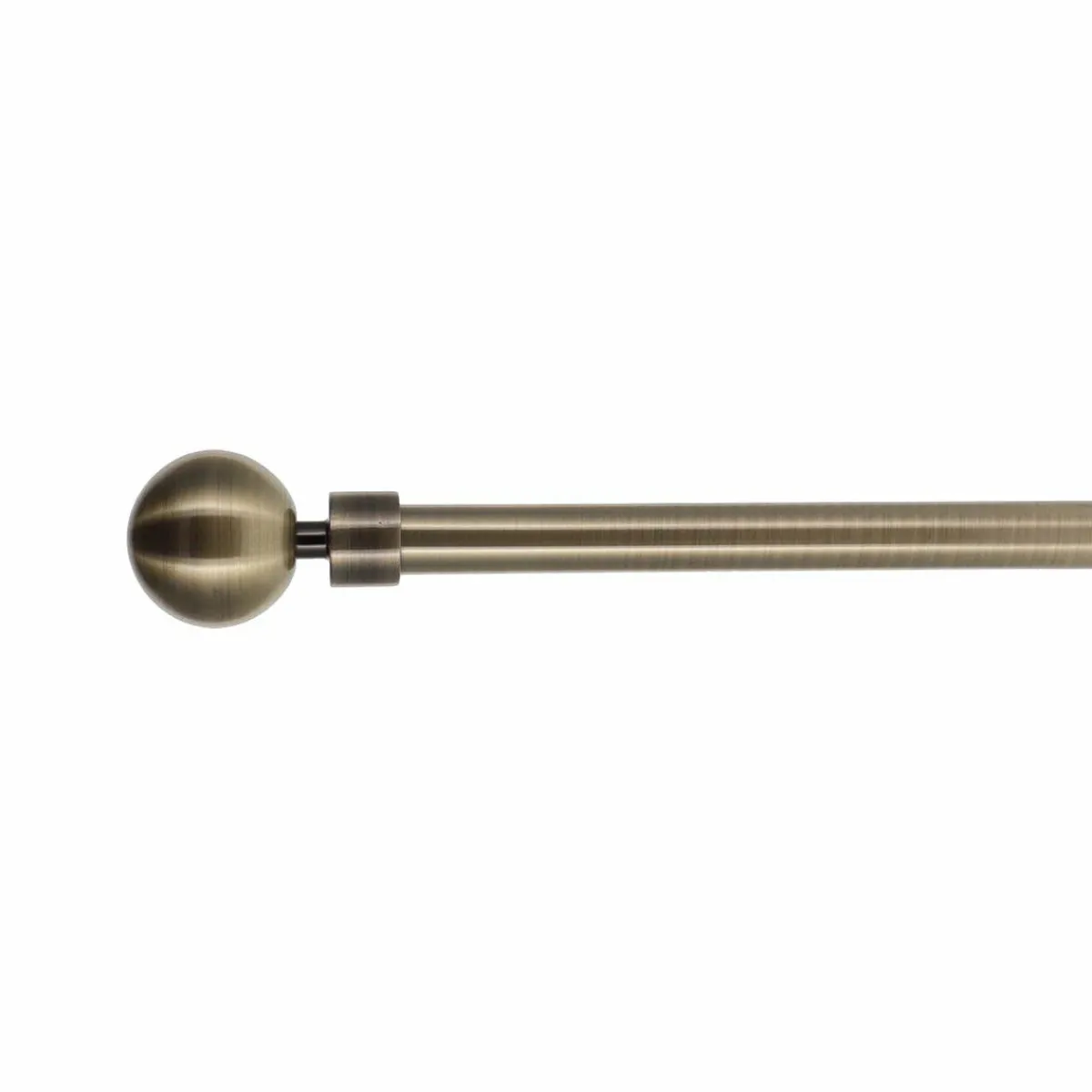 LUANCE Kit de tringle extensible (L120 - L210 cm / D16 mm) Ariane Bronze New
