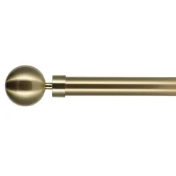 LUANCE Kit de tringle rideau extensible (L210 - L380 cm / D28 mm) Hera Or Sale