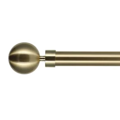 LUANCE Kit de tringle rideau extensible (L120 - L210 cm / D28 mm) Hera Or Sale