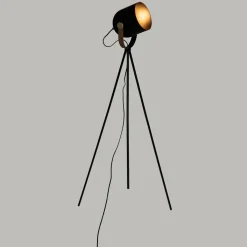 ATMOSPHERA Lampadaire à trépied (H136 cm) Bil Noir Clearance