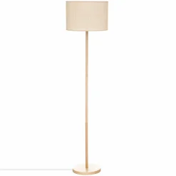 ATMOSPHERA Lampadaire en bois (H150 cm) Della Beige Clearance