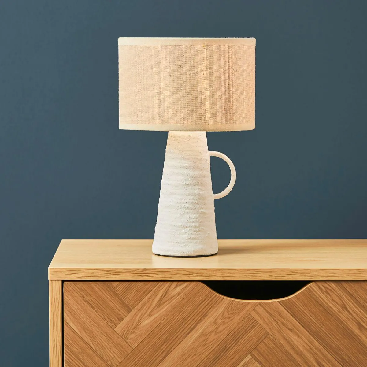OSTARIA Lampe à poser amphore (H28,5 cm) Abisko he Blanc Online