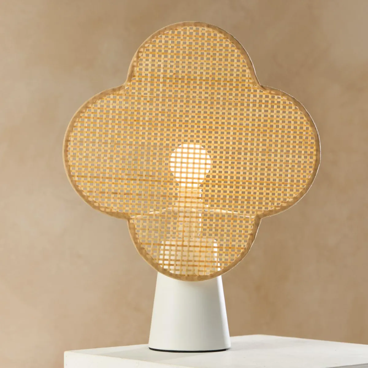 OSTARIA Lampe à poser bambou (H36 cm) Faustine Beige Sale