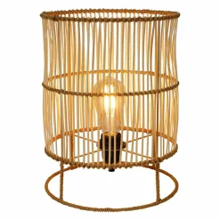 OSTARIA Lampe à poser bambou (H34 cm) Mia Naturel Clearance