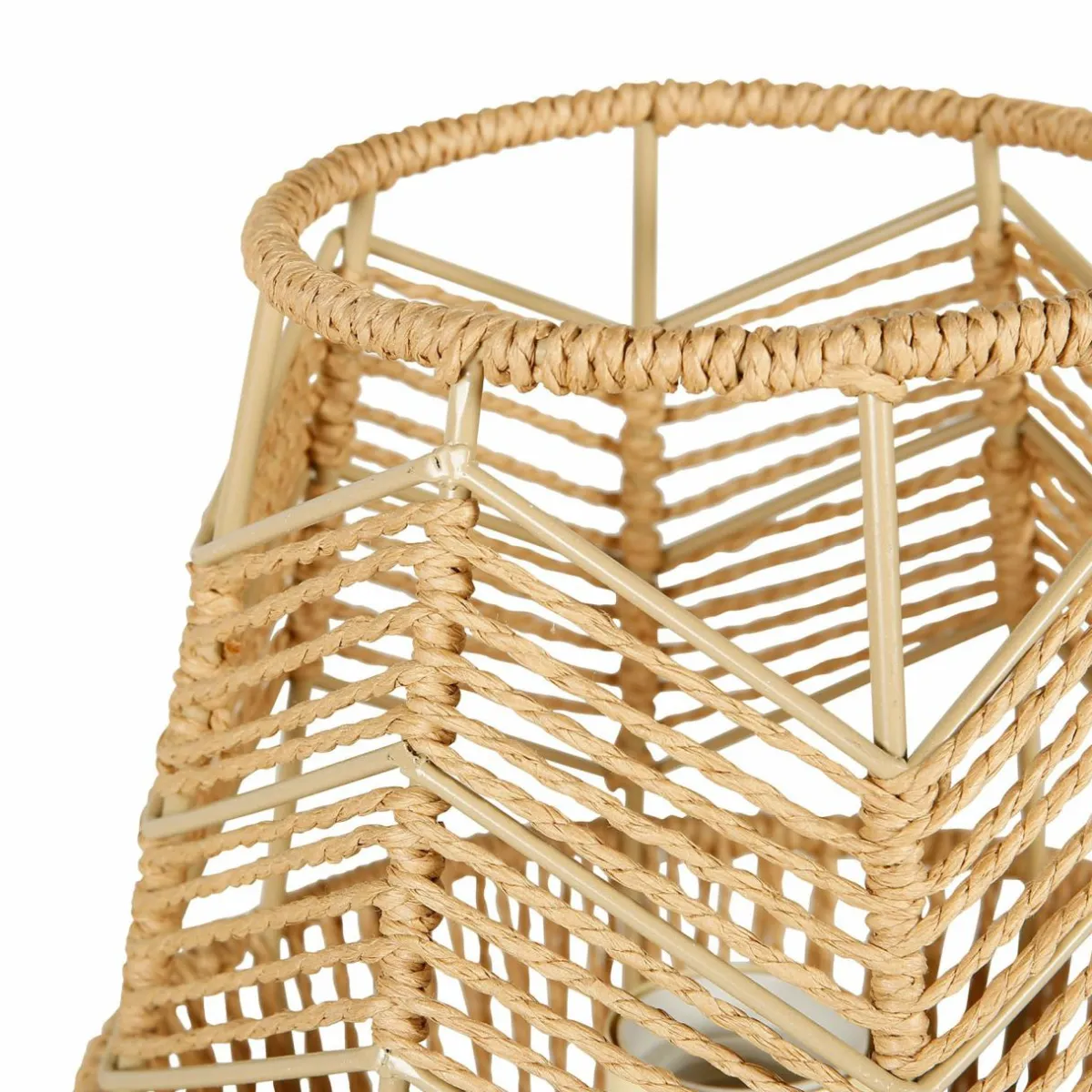 OSTARIA Lampe à poser corde tressée (H26 cm) Ajay Naturel