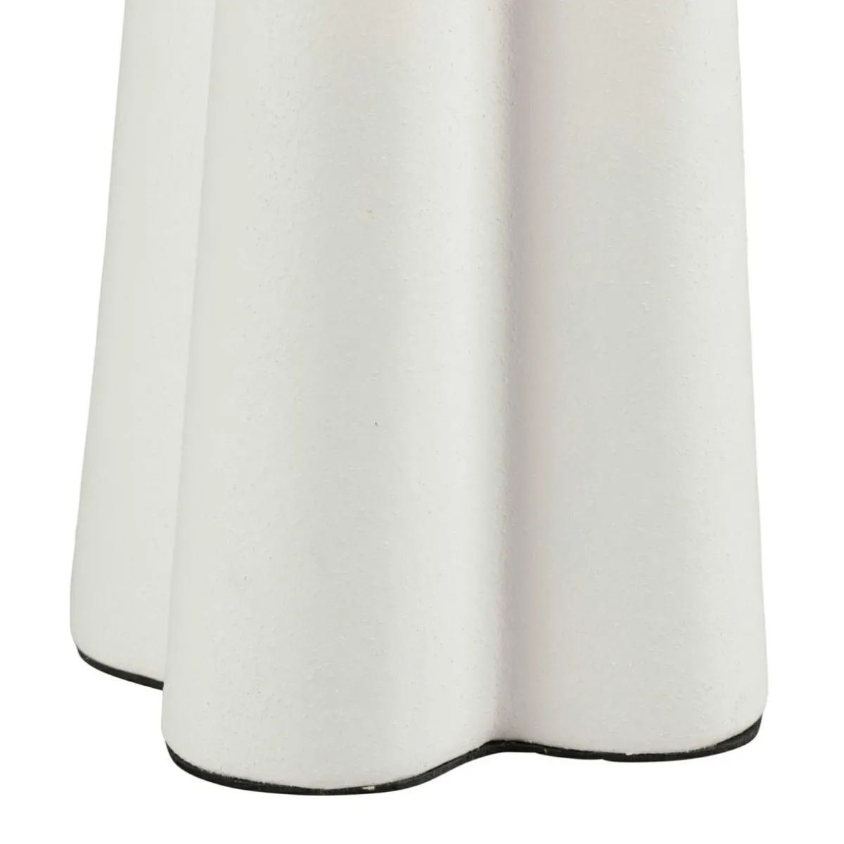 OSTARIA Lampe à poser céramique et coton (H45 cm) Cezanne he Blanc Best