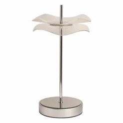 OSTARIA Lampe à poser design LED (H20 cm) Stellar Argent Discount