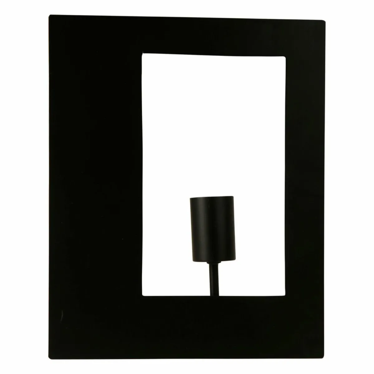 OSTARIA Lampe à poser design métal (H33,5 cm) Cuadro Noir New