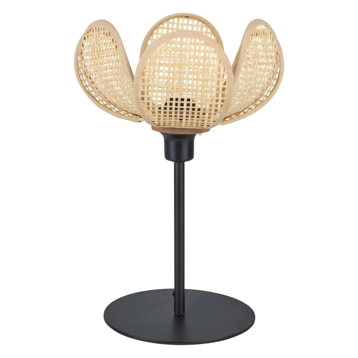 OSTARIA Lampe à poser en Bambou (H24 cm) Margaux e Noir Hot