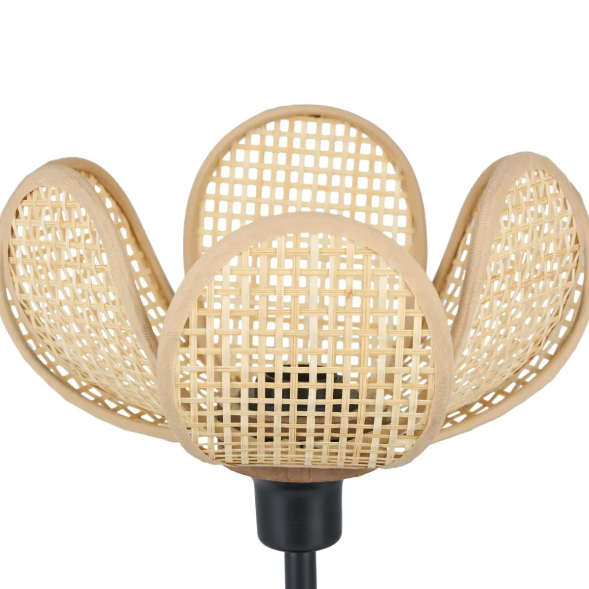 OSTARIA Lampe à poser en Bambou (H24 cm) Margaux e Noir Hot